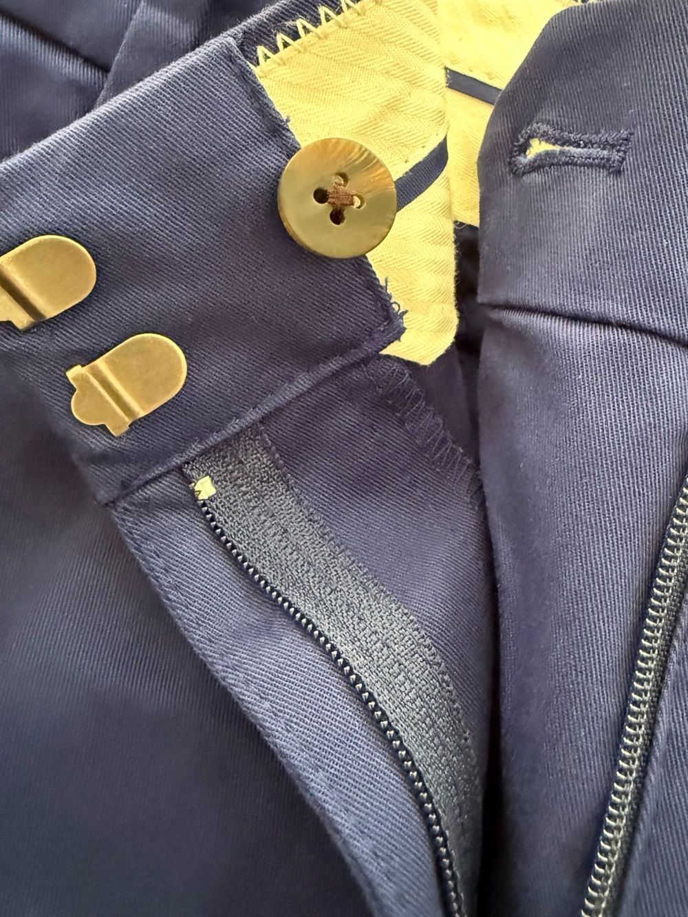 NWOT J. Crew Cafe Capri size 10 gorgeous blue 26” inseam 👀 - Picture 3 of 5